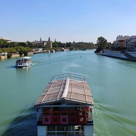 Apartamento con vistas al Rio Guadalquivir en Triana, Sevilla Exterior foto