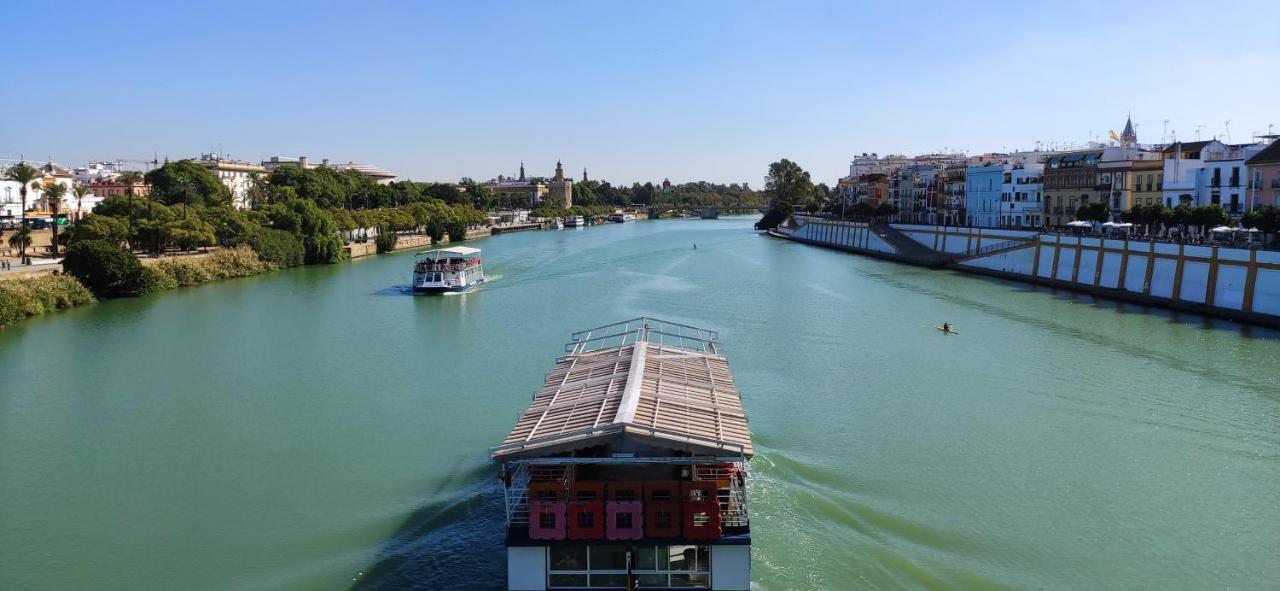 Apartamento con vistas al Rio Guadalquivir en Triana, Sevilla Exterior foto